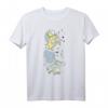 HapKitten Peter Pan Tinkerbell Airbrush Style Sketch T-Shirt - Lizenzierte Geburtstagskleidung für Fans