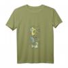 HapKitten Peter Pan Tinkerbell Airbrush Style Sketch T-Shirt mit V-Ausschnitt – Originelles Fan-Shirt für Fans & Feiern