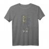 HapKitten Peter Pan & Tinkerbell Airbrush Style Sketch T-Shirt - Lizenziertes Fan-Shirt für Erwachsene