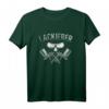 Autolackierer Airbrusher Lackierpistole T-Shirt - Lustiges Geschenk für Lackierer & Airbrush-Künstler mit Totenschädel Motiv
