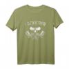 Autolackierer Airbrusher Lackierpistole T-Shirt - Lustiges Geschenk für Lackierer & Airbrush-Künstler mit Totenschädel Motiv
