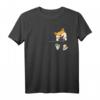 Pocket Shiba Inu Feet Lacrosse Stick T-Shirt – Perfektes Geschenk für Lacrosse Fans, Goalies, Trainer & Hundeliebhaber
