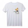 Pocket Shiba Inu Feet Lacrosse Stick T-Shirt – Perfektes Geschenk für Lacrosse Fans, Goalies, Trainer & Hundeliebhaber