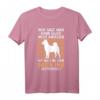 Akita Inu streicheln Japanisches T-Shirt – Lustiges Hundemotiv für Hundebesitzer & Akita Inu Liebhaber