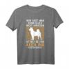 Akita Inu streicheln Japanisches T-Shirt – Lustiges Hundemotiv für Hundebesitzer & Akita Inu Liebhaber