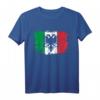 Albanien Flagge & Italien Flagge T-Shirt - Klassisch geschnitten, hochwertiges Souvenir für Albanien- und Italienliebhaber