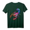 Psychedelisches Skorpion T-Shirt - Farbenfrohes Tiermotiv, Perfektes Geschenk für Skorpion-Geborene & Tierliebhaber