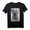 Okkulte Fledermauskatze Y2K Gothic T-Shirt - Alt gotisches Grunge-Design, klassisch geschnitten