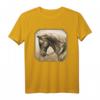 Amerikanisches Alt-Westen Pferd T-Shirt mit Quarter Horse Design - Klassisch geschnitten, doppelt genähter Saum