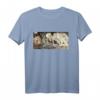 Japanisches Kunsttriptychon T-Shirt mit Skelett und Hexe - Perfekt für Manga-, Anime- und Kunstfans