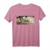 Japanisches Kunsttriptychon T-Shirt mit Skelett und Hexe - Perfekt für Manga-, Anime- und Kunstfans