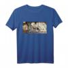 Japanisches Kunsttriptychon T-Shirt mit Skelett und Hexe - Perfekt für Manga-, Anime- und Kunstfans