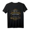 Unterschätze niemals einen alten Mann mit einer Bass Gitarre T-Shirt – Perfektes Geschenk für Bassisten, Musiker & Musikliebhaber zu Weihnachten & Geburtstag