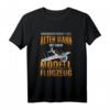 Alter Mann Mit Modellflugzeug Rentner Modellflug T-Shirt - Lustiges Geschenk für pensionierte Modellflieger und Hobbybauer