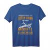 Alter Mann Mit Modellflugzeug Rentner Modellflug T-Shirt - Lustiges Geschenk für pensionierte Modellflieger und Hobbybauer