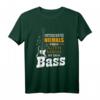Unterschätze niemals einen alten Mann mit einem Bass T-Shirt – Lustiges Musiker T-Shirt für Rentner, Opas und Bassisten