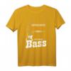 Unterschätze niemals einen alten Mann mit einem Bass T-Shirt – Lustiges Musiker T-Shirt für Rentner, Opas und Bassisten