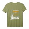 Unterschätze niemals einen alten Mann mit einem Bass T-Shirt – Lustiges Musiker T-Shirt für Rentner, Opas und Bassisten