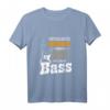 Unterschätze niemals einen alten Mann mit einem Bass T-Shirt – Lustiges Musiker T-Shirt für Rentner, Opas und Bassisten