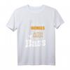 Unterschätze niemals einen alten Mann mit einem Bass T-Shirt – Lustiges Musiker T-Shirt für Rentner, Opas und Bassisten