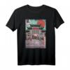 Vaporwave Japanisch Tokio Altstadt T-Shirt – Vintage Anime Kunst & Spirituelle Gebäude, Perfekt als Geschenk für Japan Fans & Kampfsportliebhaber