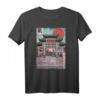 Vaporwave Japanisch Tokio Altstadt T-Shirt – Vintage Anime Kunst & Spirituelle Gebäude, Perfekt als Geschenk für Japan Fans & Kampfsportliebhaber