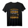 Unterschätze Niemals Einen Alten Mann Mit Einer Trompete T-Shirt - Lustiges Musiker T-Shirt für Trompeter, Bandmitglieder & Musikliebhaber