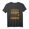 Unterschätze Niemals Einen Alten Mann Mit Einer Trompete T-Shirt - Lustiges Musiker T-Shirt für Trompeter, Bandmitglieder & Musikliebhaber