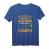 Unterschätze Niemals Einen Alten Mann Mit Einer Trompete T-Shirt - Lustiges Musiker T-Shirt für Trompeter, Bandmitglieder & Musikliebhaber
