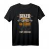 Lustiges 60. Geburtstag Biker Motorrad Mann Geschenk T-Shirt - Born to be wild, perfekt für Rocker und Motorradfans