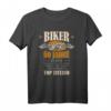 Lustiges 60. Geburtstag Biker Motorrad Mann Geschenk T-Shirt - Born to be wild, perfekt für Rocker und Motorradfans