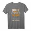Lustiges 60. Geburtstag Biker Motorrad Mann Geschenk T-Shirt - Born to be wild, perfekt für Rocker und Motorradfans