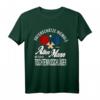 Unterschätze niemals einen alten Mann - Lustiges Tischtennis Humor T-Shirt für Freunde, Familie & Sportbegeisterte, perfekt zu Weihnachten, Vatertag & Geburtstag