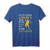 Lustiges Tennis T-Shirt für Alten Mann - Unterschätze Niemals Einen Tennisspieler, perfektes Geschenk für Rentner, Papa, Opa & Onkel