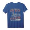 Man ist niemals zu alt für eine Modelleisenbahn - Dampflok T-Shirt für Männer, Väter und Großväter, Perfektes Geschenk für Eisenbahnliebhaber
