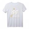 66. Geburtstag T-Shirt - Mit 66 Jahren da fängt das Leben an Retro Design für Geburtstagsfeier & Geschenk