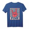 Retro Punk Rock Konzert T-Shirt – Geschenkidee für Musikliebhaber, Gitarristen und Punkfans im Vintage-Stil