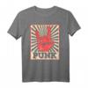 Retro Punk Rock Konzert T-Shirt – Geschenkidee für Musikliebhaber, Gitarristen und Punkfans im Vintage-Stil