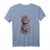 Spiritueller Drachen Indianer Federschmuck Schamanen Design T-Shirt – Mystische Kleidung für Spirituelle und Esoterik-Fans