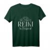Spiritueller Reiki Spruch T-Shirt - Perfektes Geschenk für Reiki Meister, Therapeuten & Spirituelle Ausbildung