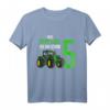 Kinder T-Shirt zum 5. Geburtstag mit Traktor-Design - Perfektes Geschenk für kleine Treckerfahrer und Landmaschinenfans