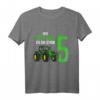 Kinder T-Shirt zum 5. Geburtstag mit Traktor-Design - Perfektes Geschenk für kleine Treckerfahrer und Landmaschinenfans