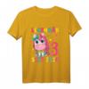 Kinder 3. Geburtstag Einhorn Mädchen T-Shirt – Perfektes Geschenk für kleine Geburtstagskinder, Mädchen und Einhorn-Liebhaber