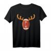 American Football Rentier Weihnachtsoutfit - Lustiges Festtags-T-Shirt für Kids, Männer & Frauen