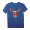American Football Rentier Weihnachtsoutfit - Lustiges Festtags-T-Shirt für Kids, Männer & Frauen