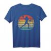 Retro American Football Spieler - Vintage Football T-Shirt, ideales Geschenk für Trainer und Fans zu Geburtstagen & Weihnachten