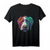 Splash Hund Deutsch Drahthaar T-Shirt - Buntes Jagdhund Design, perfektes Geschenk für Hundebesitzer und Hundeliebhaber