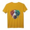 Splash Hund Deutsch Drahthaar T-Shirt - Buntes Jagdhund Design, perfektes Geschenk für Hundebesitzer und Hundeliebhaber