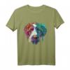 Splash Hund Deutsch Drahthaar T-Shirt - Buntes Jagdhund Design, perfektes Geschenk für Hundebesitzer und Hundeliebhaber