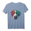 Splash Hund Deutsch Drahthaar T-Shirt - Buntes Jagdhund Design, perfektes Geschenk für Hundebesitzer und Hundeliebhaber